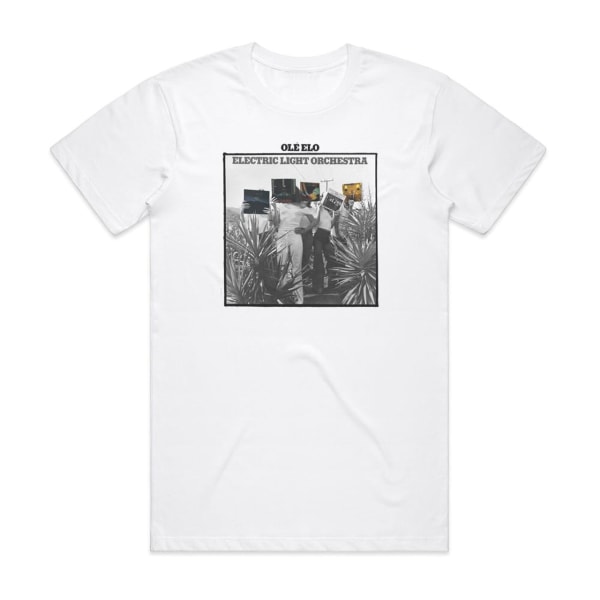 Electric Light Orchestra Ol Elo Album Cover T-Shirt Vit L