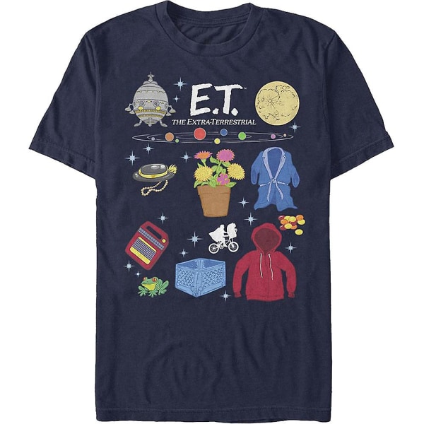 Extra-Terrestrial Items ET T-shirt XL