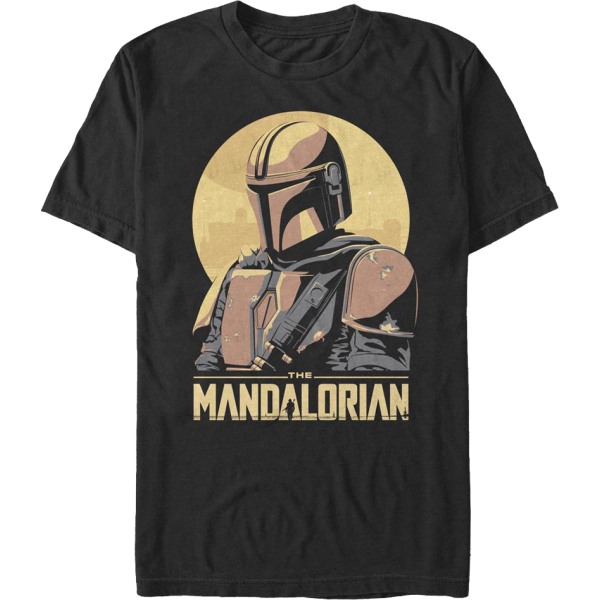 Bounty Hunter The Mandalorian Star Wars T-shirt XXXL