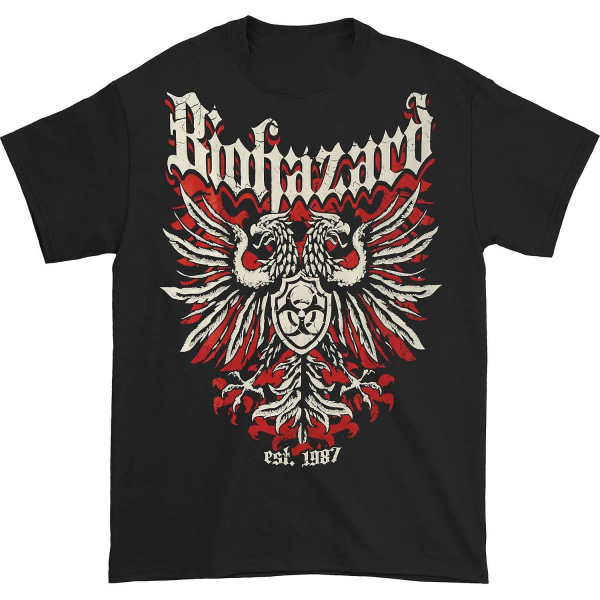 Biohazard Crest Logotyp (2-sidig) T-shirt S