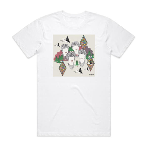 Starfucker Starfucker -albumin kansi - T-paita valkoinen XXXL