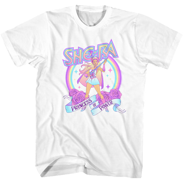Rainbow She-Ra Masters of the Universe -paita M