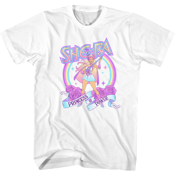 Rainbow She-Ra Masters of the Universe T-shirt M