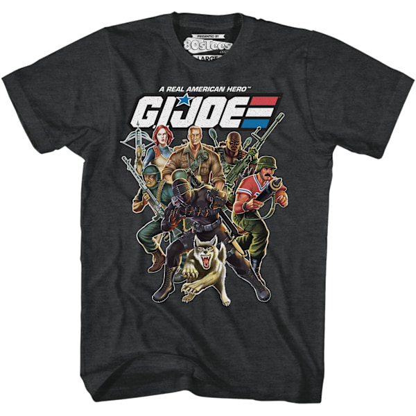 Distressed Ægte Amerikansk Helt GI Joe T-Shirt M