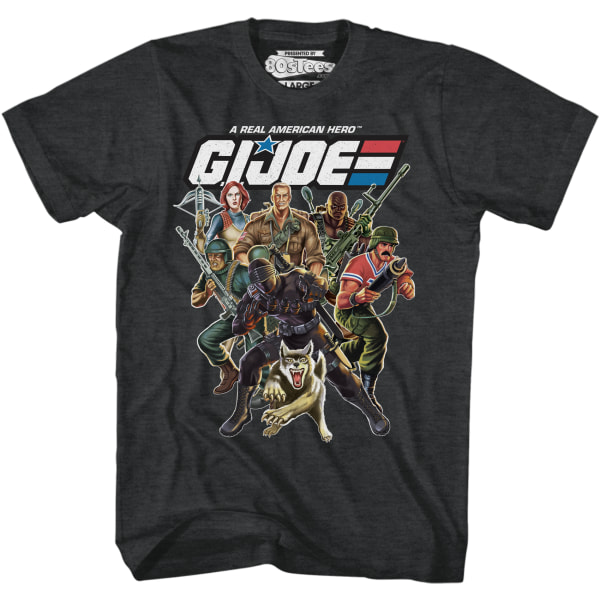 Distressed Ægte Amerikansk Helt GI Joe T-Shirt XL