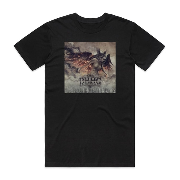 Bloodred Hourglass Where The Oceans Burn Cover T-shirt Svart XXL
