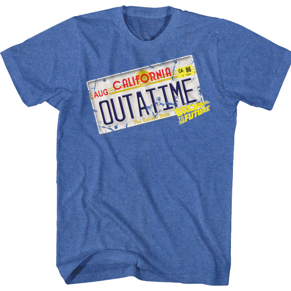 Outatime Back To The Future Shirt XXXL