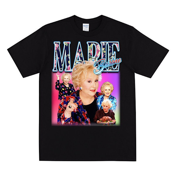 MARIE BARONE Hyldest T-shirt Black XL