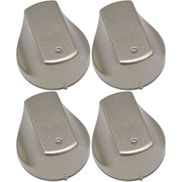 Hot-Ari ix Kontrollbryterknapper for Hotpoint Ariston Indesit Ovn Komfyr Platetopp Pakke med 4