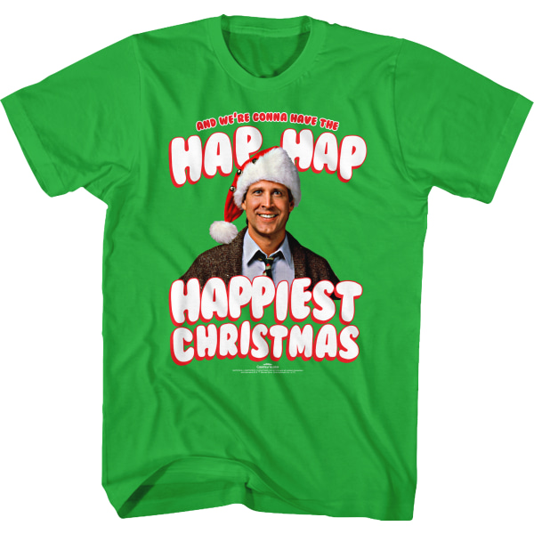 Hap Hap Happiest Christmas Ferie T-shirt S