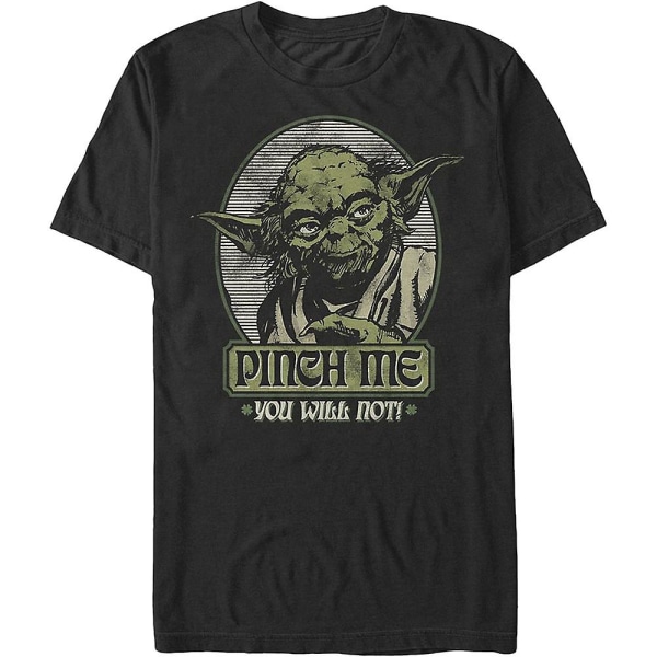 Yoda Pinch Me You Will Not Star Wars tröja XXXL