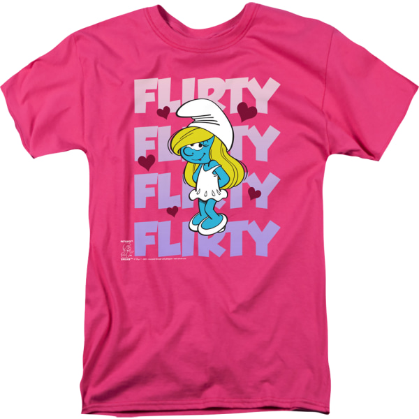 Smurfette Flirty Smurfar T-shirt XXL