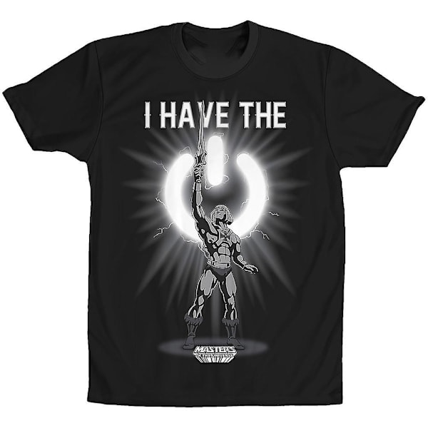 Power Button He-Man T-shirt XL