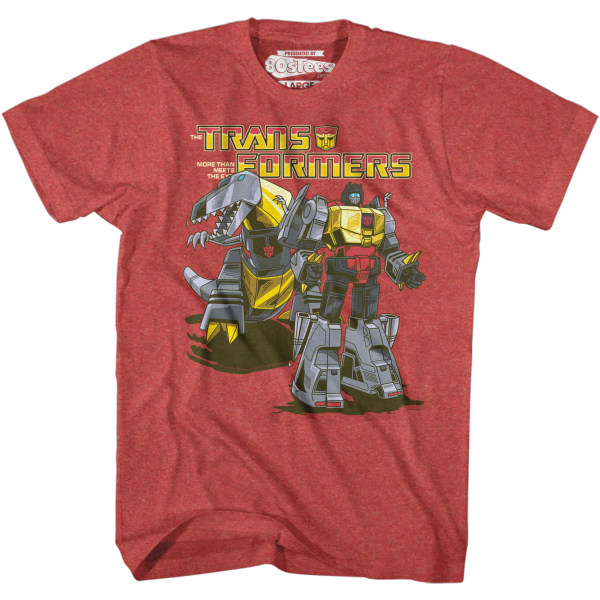 Retro Grimlock Transformers T-paita XXL