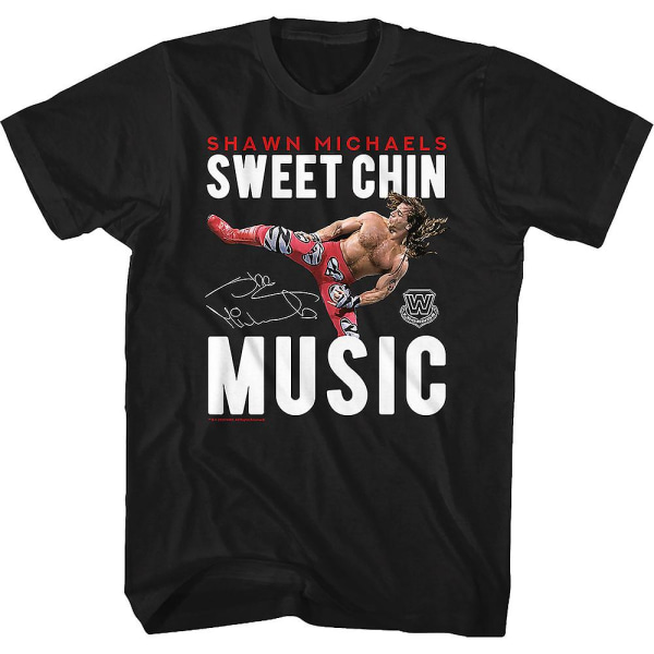 Shawn Michaels Sweet Chin Music -paita XL