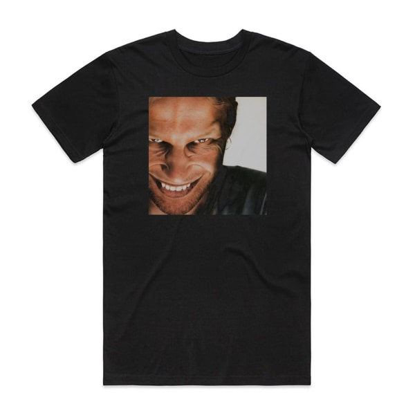 Aphex Twin Richard D James Album Album Cover T-skjorte Svart XL