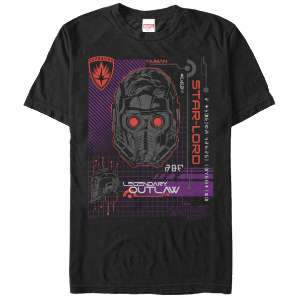 Legendarisk Outlaw Star-Lord T-skjorte Ny XL