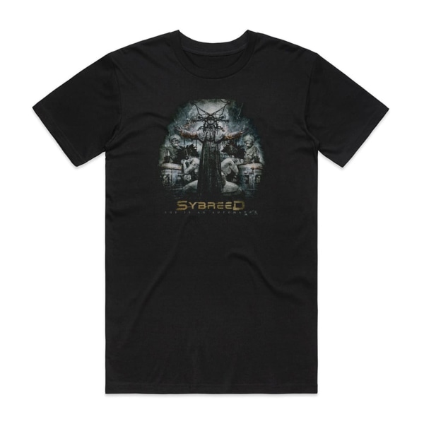 Sybreed God Is An Automaton Album Cover T-Shirt Sort XXXL