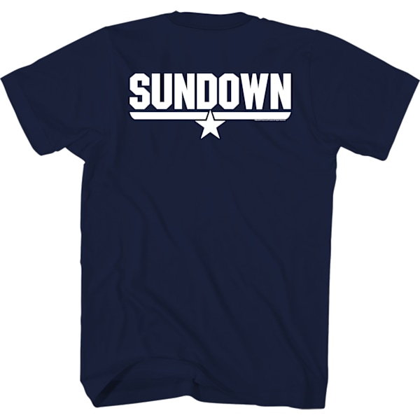 Sundown Name Top Gun T-paita M