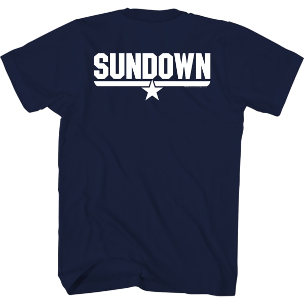 Sundown Name Top Gun T-skjorte XXXL