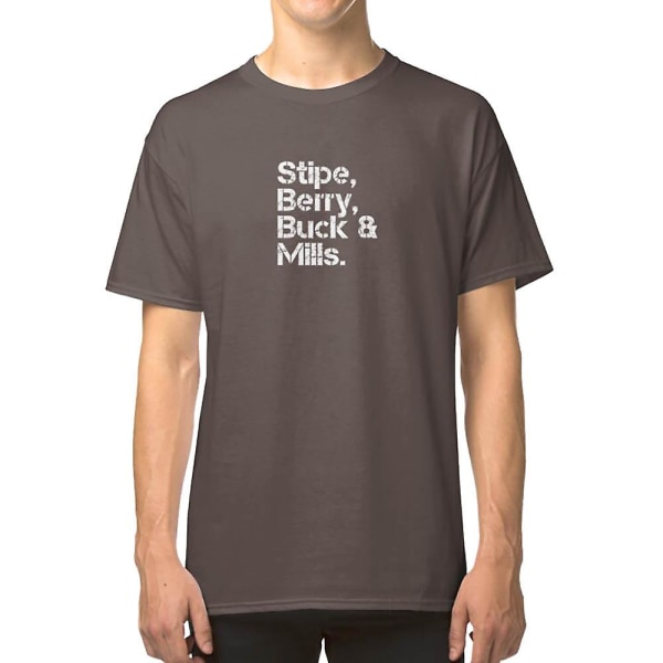 R.E.M. [opstilling] T-shirt darkgrey S