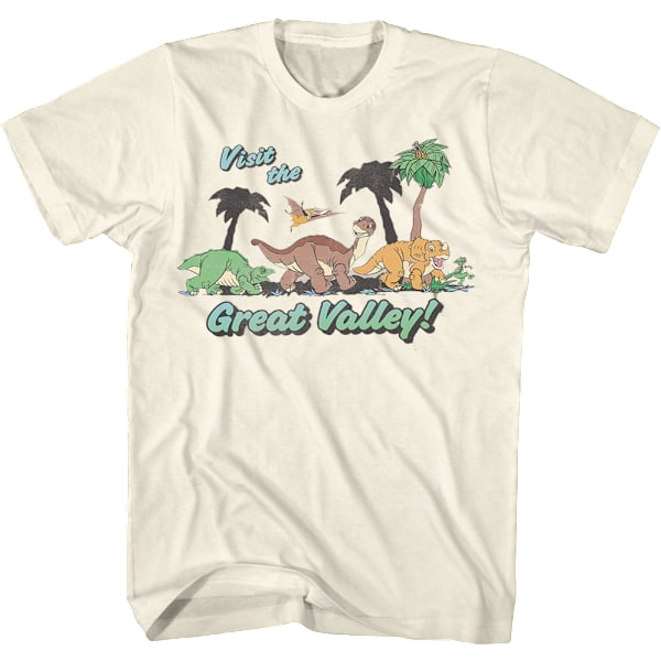 Visit the Great Valley Land Before Time -paita XXXL