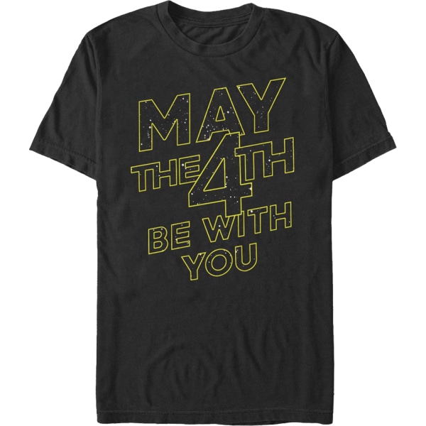 May The 4th Be With You Star Wars T-skjorte S