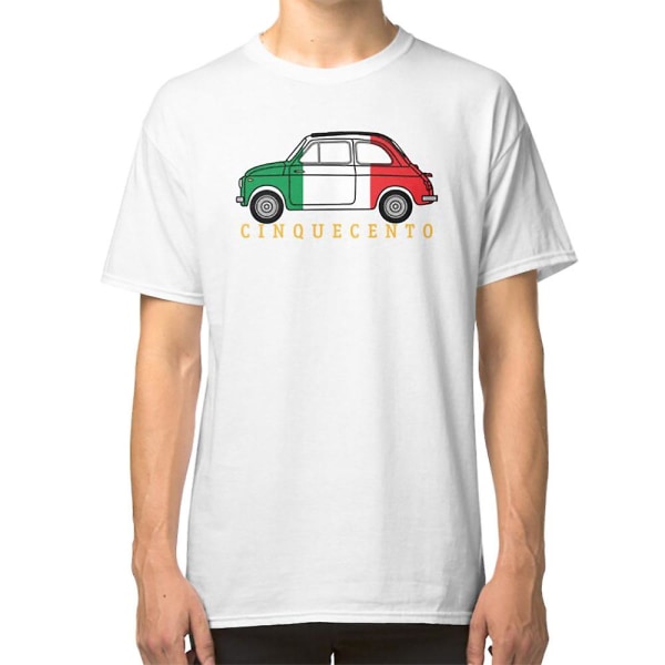 Cinquecento (italiensk flagg) T-skjorte M