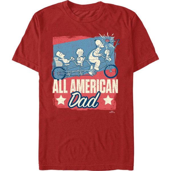 All American Dad The Simpsons T-shirt M