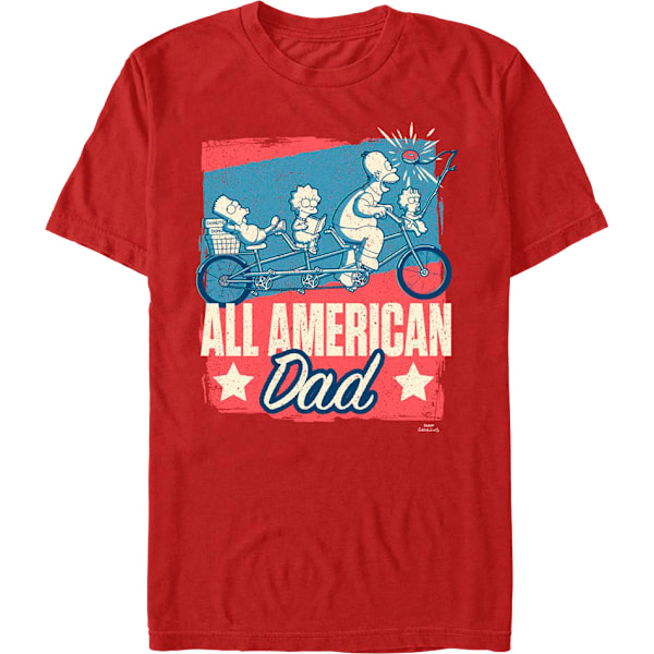 All American Dad The Simpsons T-shirt XXXL