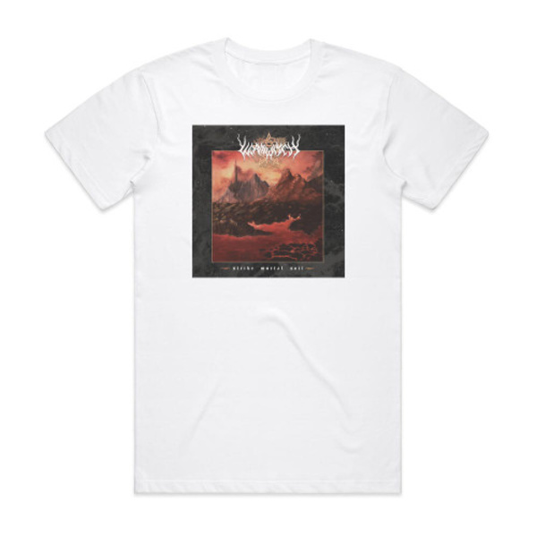 Wormwitch Strike Mortal Soil -albumin kansikuva T-paita valkoinen M