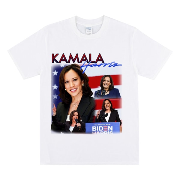 KAMALA HARRIS Tributt-skjorte White XXL