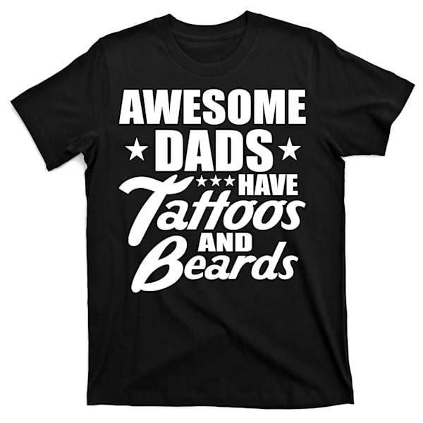 Mahtavat Isät - Tattoo ja Parta - T-paita M