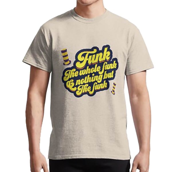 Funk the whole funk & nothing but the funk T-shirt white XXL