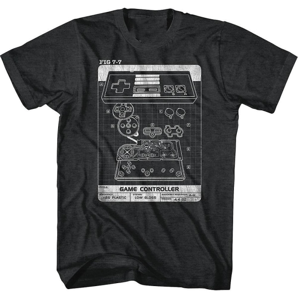 Spelkontroll Nintendo T-shirt S