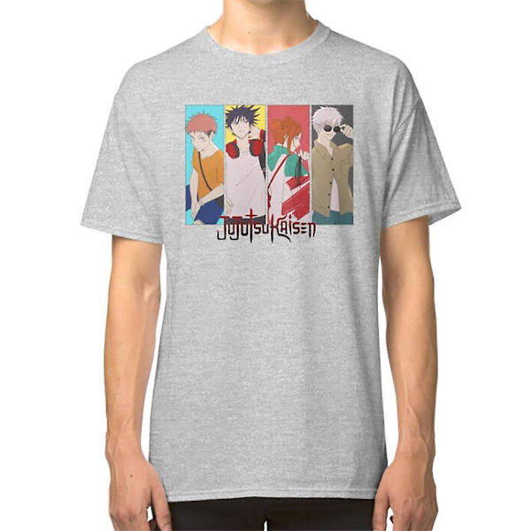[Anime] - Jujutsu Kaisen - Medlems T-skjorte grey XL