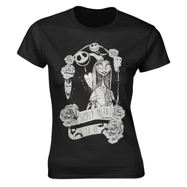 Nightmare Before Christmas Simply Meant To Be T-shirt S