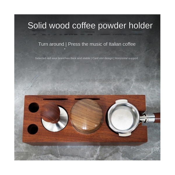 Kaffetamper, Støttebase, Espresso Maskine Tilbehør Espresso Tamper Pad Station