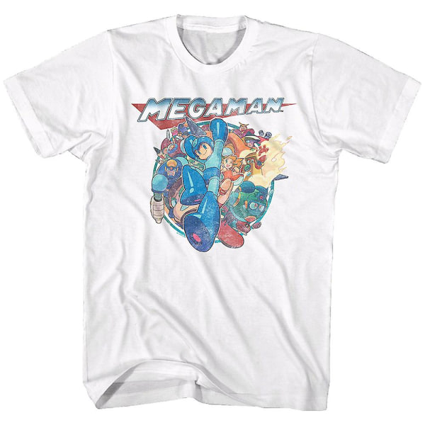 Friends Mega Man T-skjorte XXXL