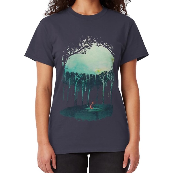 Djupt i skogen T-shirt black XXXL