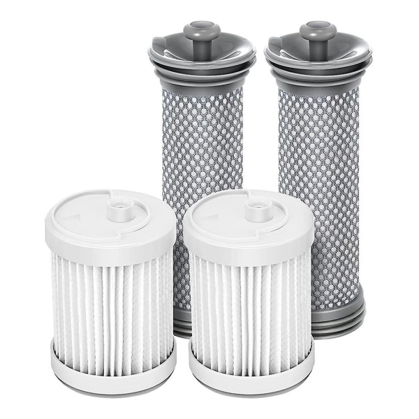 1 Set Ersättningsfilterkit Kompatibelt med A10/a11 Hero, A10/a11 Sladdlös Dammsugare och Hepa-filter