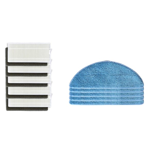 K600 K700 K680 Robotdammsugare Tillbehör Dammfilter Sidoborste Hög Effektivitet Hepa Filter