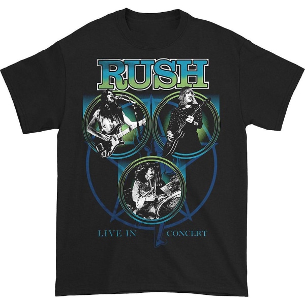 Rush Live T-shirt XXXL