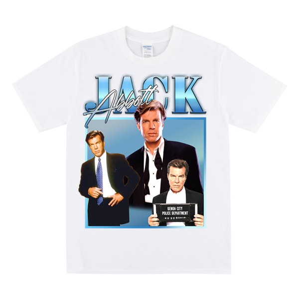 JACK ABBOTT Hyldest T-shirt White L