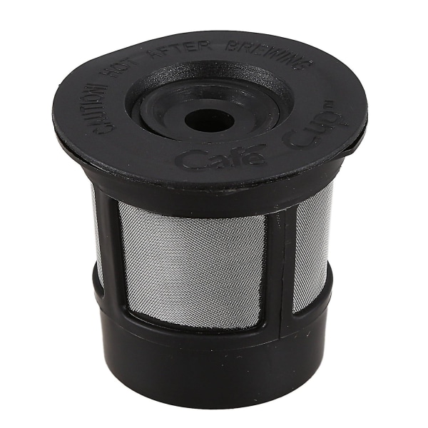 Gjenbrukbare Filter Pods K Cup Kaffe Rustfritt Stål Mesh Svart 1 stk