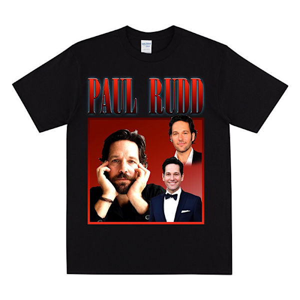 PAUL RUDD Hyllest T-skjorte Black L