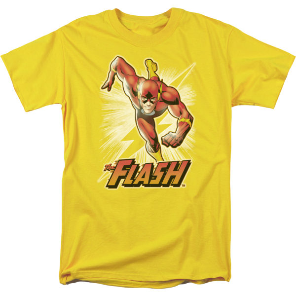 Run Flash Run DC Comics T-Shirt Ny XL