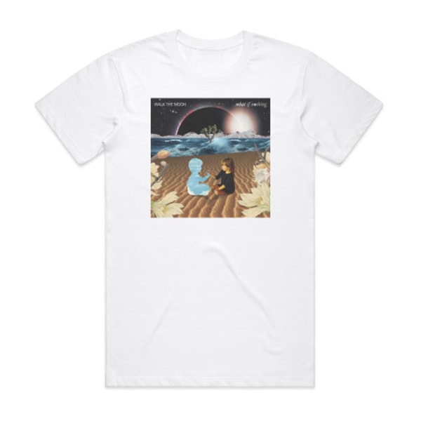 Walk the Moon What If Nothing Album Cover T-skjorte Hvit XXL