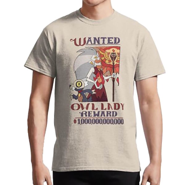 Wanted Owl Lady (Ugglahuset | Perfekt present-T-shirt sand