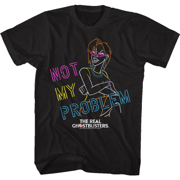 Neon Janine Not My Problem Riktiga Spökjägare T-shirt M